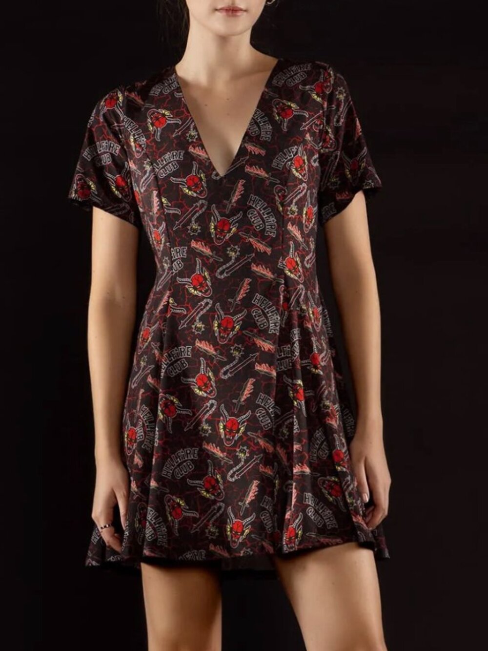 Blackmilk - Hellfire Club Evil V Dress - Limited